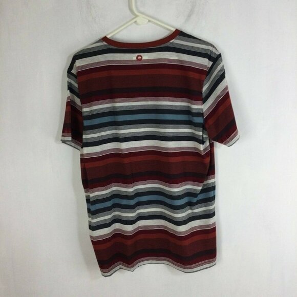 Marmot Red Rock Short Sleeve T-Shirt Mens Retro Red Size Large NWT - Picture 6 of 8